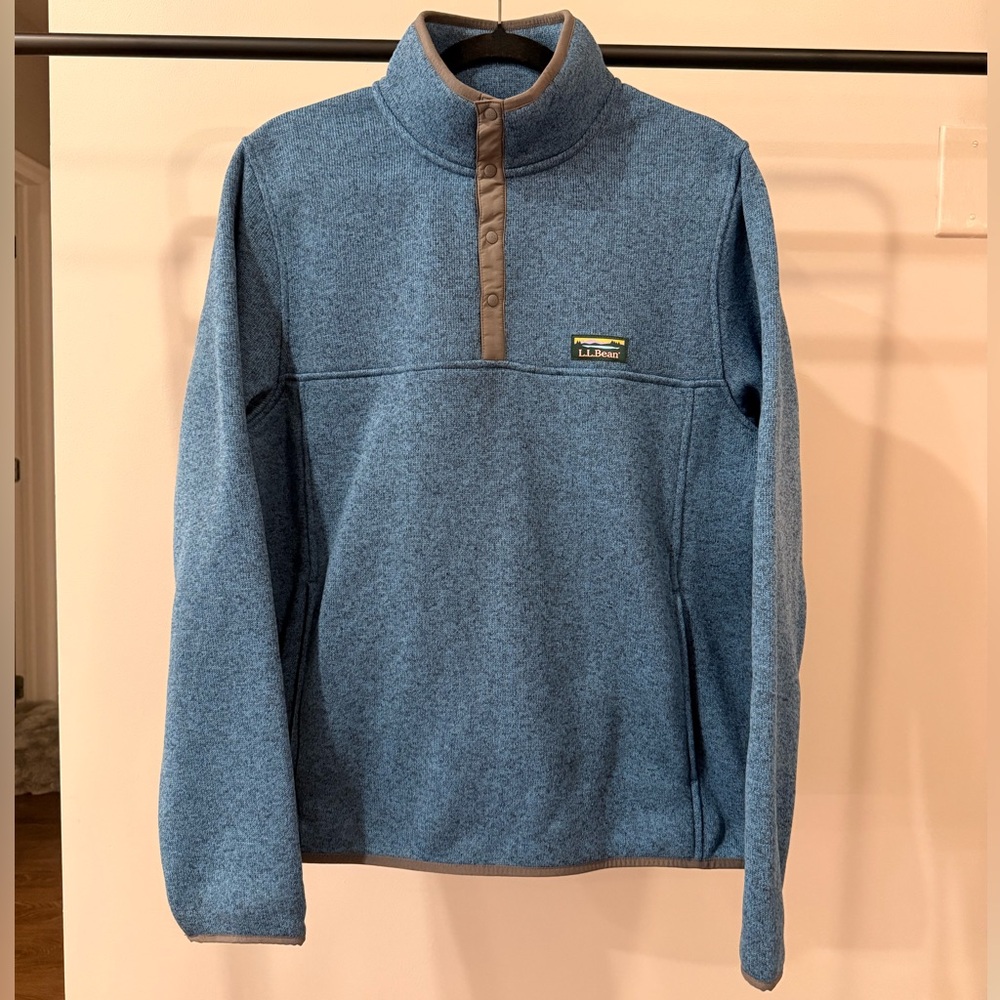 L.L. Bean Blue Fleece Jacket